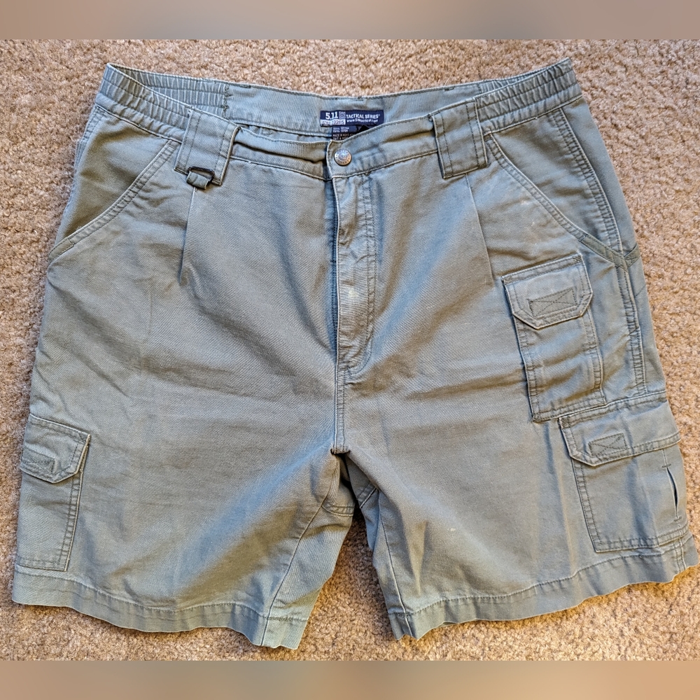 5.11 Tactical Men's 34 Sage Shorts